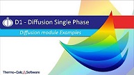 Example D_1 - Diffusion Single Phase