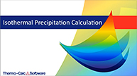 例題 1  Al3Scの析出計算と降伏応力　Example P_01 - Precipitation Al-Sc AL3SC with Yield Strength