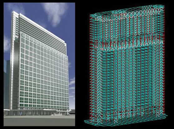 浜離宮サイドプロジェクトパースと動的解析モデル