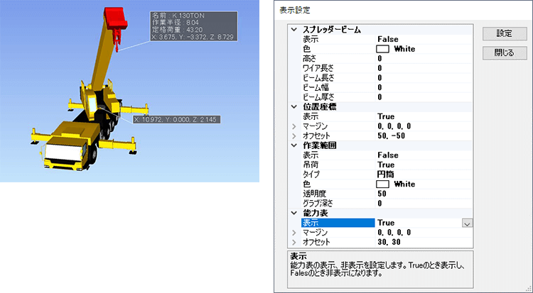 アノテーション表示