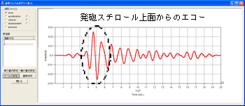 コンクリート構造物の超音波検査シミュレーション