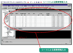 DYNA2E：サンプル＆事例