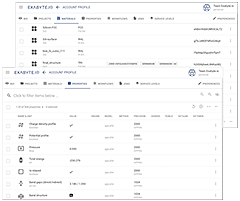 データベースに管理された材料情報