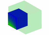 粒子法による３次元ダムブレイク（次期）