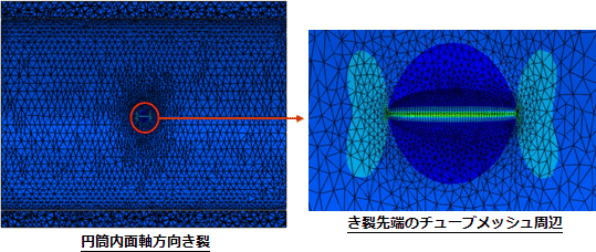 FINAS/CRACKの出力結果表示例