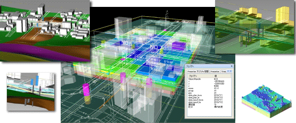 AutoDesk社製品との連携と扱いやすい操作性：3次元地質・地盤モデル生成ソリューション GEORAMA for Civil3D