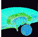 剛球の貫通問題：非線形・動的・流体構造連成シミュレーションツール LS-DYNA