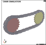 チェーンの応力計算：非線形・動的・流体構造連成シミュレーションツール LS-DYNA