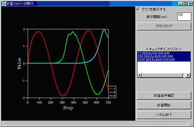 リアルタイムモニタ機能