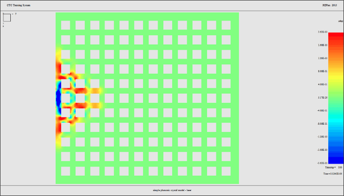 解析結果として超音波伝搬図