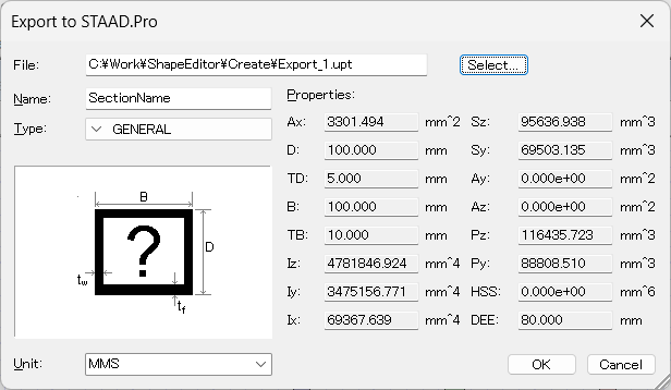 Shape Editor