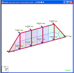 風荷重の自動分布機能の強化