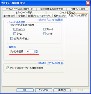 データの有効数字桁数の変更