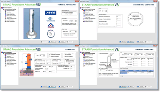 STAAD Foundation Advanced：特徴