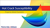 Example PM_G_07 - Hot Crack Susceptibility
