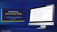 Thermo-Calc 2025bリリース情報