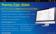 Thermo-Calc リリース情報