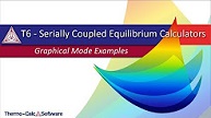 Example T_6 - Serially Coupled Equilibrium Calculators