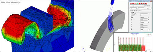 AdvantEdgeシリーズ　切削シミュレーション