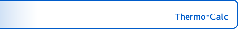 Thermo-Calc：統合型熱力学計算システム